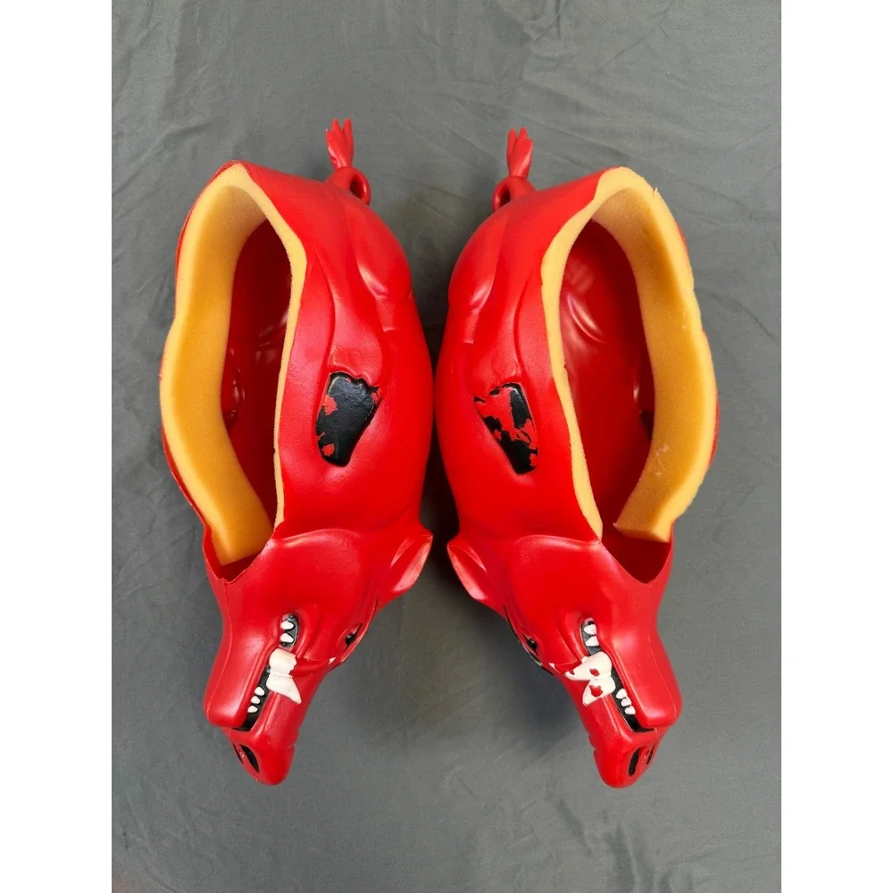 Arkansas Razorbacks Foam Hog Head Hat Pair Red NCAA College Football Fan Gear